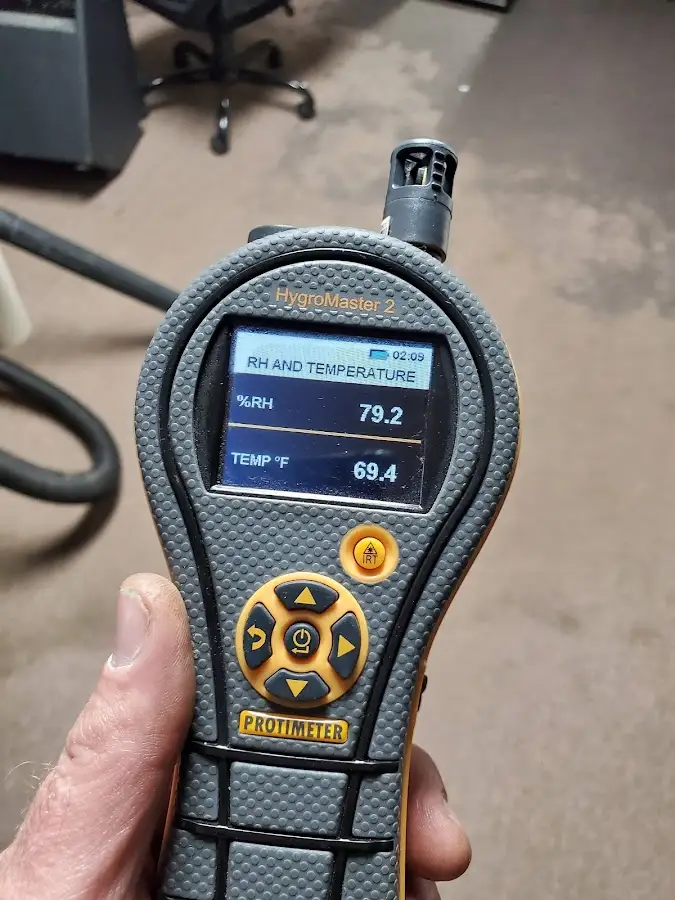 Moisture meter humidity assessment for Fire & Smoke Damage Restoration in Jasper